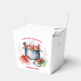 Lustige Cajun-Krankenschwester-Abschlussfeier Geschenkschachtel