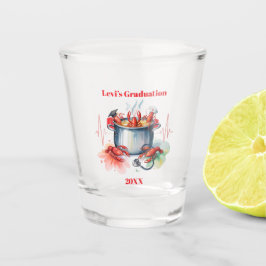 Lustige Cajun-Krankenschwester-Abschlussfeier Schnapsglas