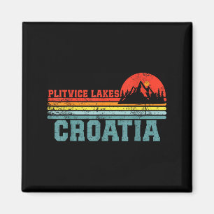 Lustige Camng-Shirts Plitvicer Seen Nationalpark C Magnet