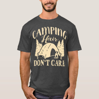Lustige Camping Camper Sommer Junge Zitat T-Shirt