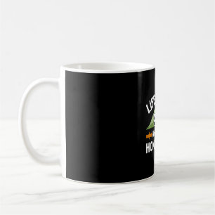 Lustige Camping-Kunst für Männer Frauen Outdoor-Mo Kaffeetasse