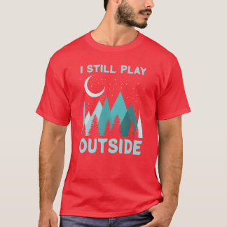 Lustige Camping-Zitat Urlaub Geschenk lustig T-Shirt