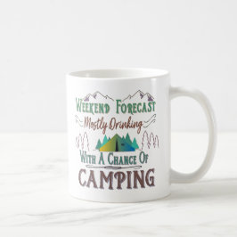 Lustige Campings-Kaffee-Tasse Kaffeetasse