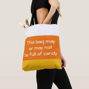 Lustige Candy Corn Schulter Tote