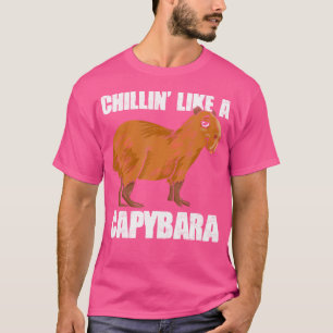 Lustige Capibara-Wildtier-Tiere chillen wie ein Ca T-Shirt