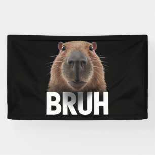 Lustige Capybara Bruh  Banner