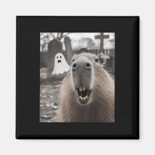 Lustige Capybara-Geist Halloween-Kostüm Capybara H Magnet