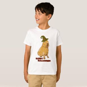 Lustige Capybara - Halloween Nagetier T-Shirt