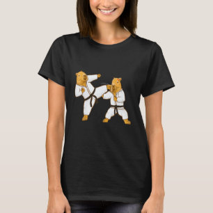 Lustige Capybara-Kampfsportarten Karate MMA Kick T-Shirt