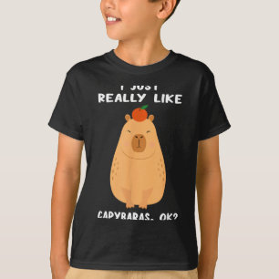 Lustige Capybara-Kunst für Männer Frauen Kinder Na T-Shirt