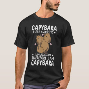 lustige Capybara Shirt Tierliebhaber Nagetier nied