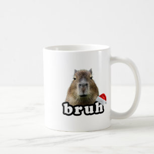 Lustige Capyra Weihnachten Kaffeetasse
