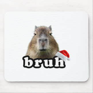 Lustige Capyra Weihnachten Mousepad