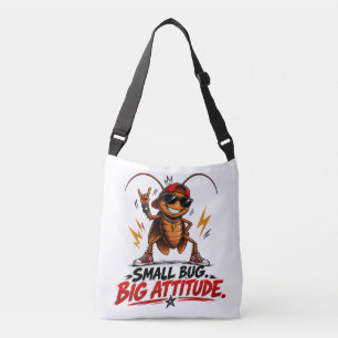 Lustige Cartoon-Schabe Crossbody-Tasche   Cool  Tragetaschen Mit Langen Trägern