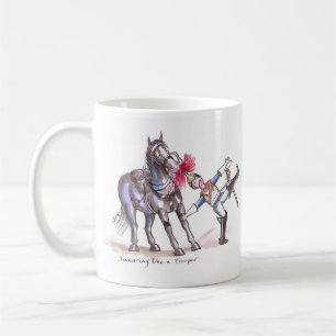 Lustige Cartoon-Tasse der Blues und der Royals Tasse