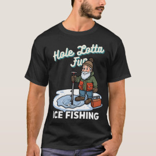 lustige Cartoon-Zeichnung Eisangelloch Viel Spaß P T-Shirt