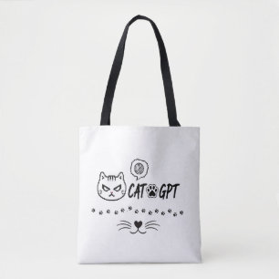 Lustige CAT GPT KI Pixelkatze / Lustige Katzen-Tec