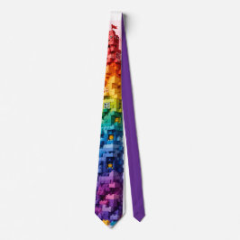 Lustige Charaktere Regenbogensteine Krawatte