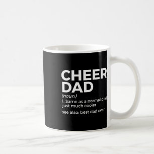 Lustige Cheer Dad Definition Bester Dad Ever Cheer Kaffeetasse