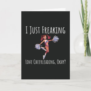 Lustige Cheerleader Karten Tanz Sport Tanzen Tänze