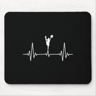 Lustige Cheerleader Kunst Mädchen Frauen Cheer Che Mousepad