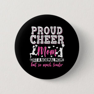 Lustige Cheerleading-Mama Cheer-Mama _1 Button