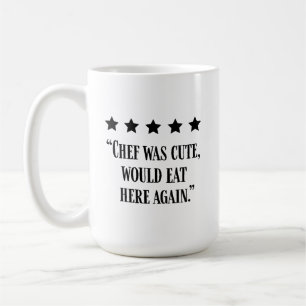 Lustige Chef Fünf-Sterne-Bewertung Kaffeetasse