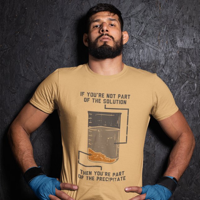 Lustige Chemie-Lösung Tri-Blend Shirt (Chemical Elements Chemistry Teacher Lab Gag T-Shirt)