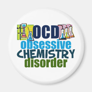 Lustige Chemie Magnet