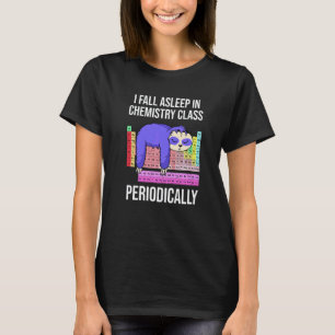 Lustige Chemie Periodensystem Wortspiel Faultier S T-Shirt