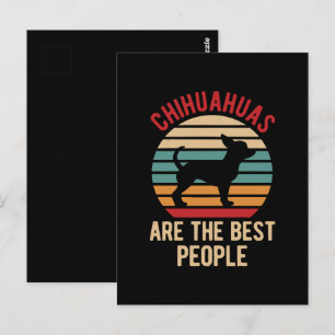Lustige Chihuahua-Hunde-Geschenk Postkarte