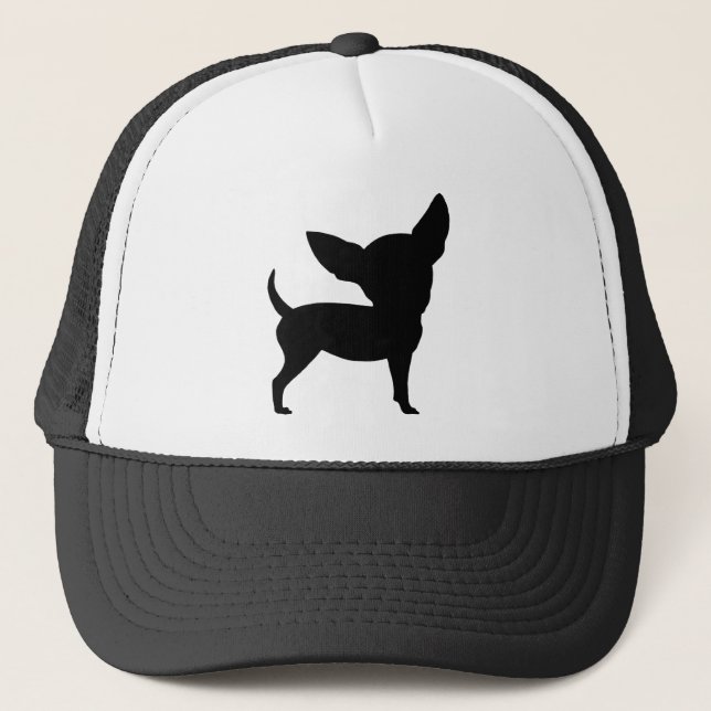 Lustige Chihuahua Truckerkappe (Vorderseite)