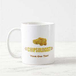 Lustige CHIPSOLOGIST Kartoffelchip-Liebhaber Tasse