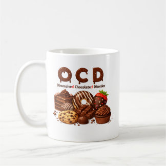 Lustige Chocoholic-Kaffeetasse für Schokoladenlieb Kaffeetasse