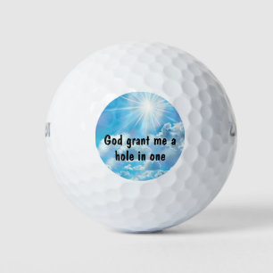 Lustige christliche Glaubens-Golfbälle Golfball