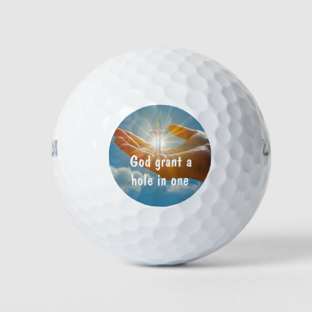 Lustige christliche Golfbälle (Vorderseite)