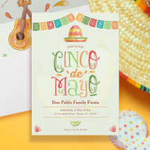 Lustige Cinco de Mayo Fiesta Party