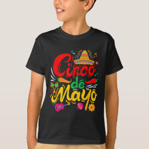 Lustige Cinco De Mayo Mexikanische Fiesta-Party 5 T-Shirt