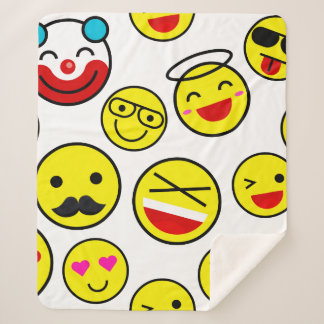 lustige Clown Emojis Sherpadecke