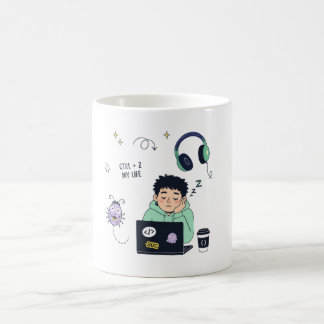 Lustige Coding-Programmierer-Kaffeetasse – Strg + Kaffeetasse