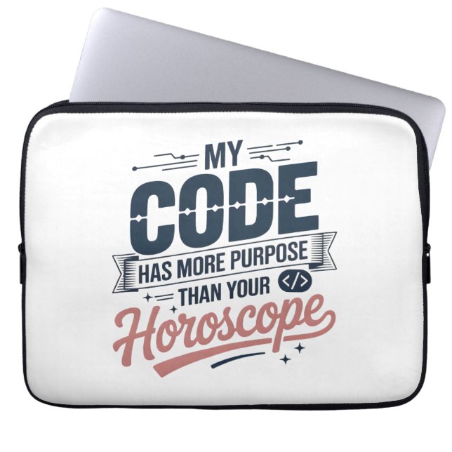 Lustige Coding-Zitat AI-Programmierer-Design Laptopschutzhülle (Vorderseite)