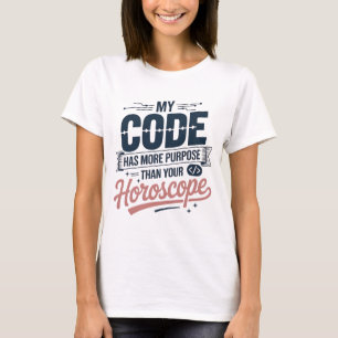 Lustige Coding-Zitat AI-Programmierer-Design T-Shirt