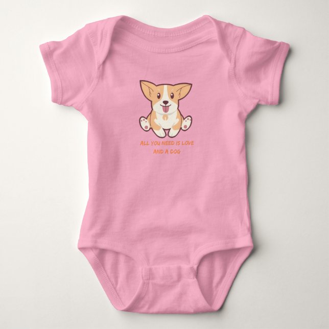 Lustige Coole Capybara-Roller-Vibes Baby Strampler (Vorderseite)