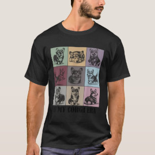 lustige Corgi-Mama Zitat in meiner Corgi-Ära Coole T-Shirt