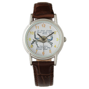 Lustige Crabs, Ladys Wristwatch Armbanduhr