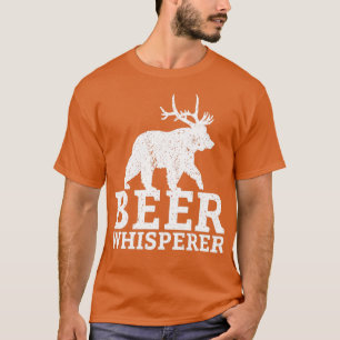 Lustige Craft Beer Trinkgeschenke für Bärenhirsch T-Shirt