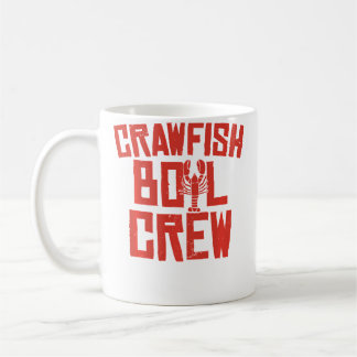 Lustige Crayfish Crawfish-Koch-Crew Kaffeetasse