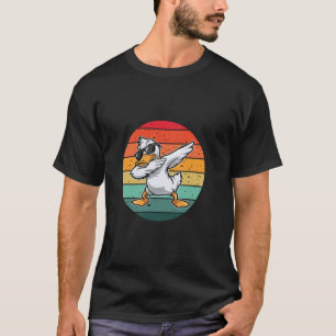 Lustige Dabing-Ente Cool Goose Humorvolle Dabing-E T-Shirt