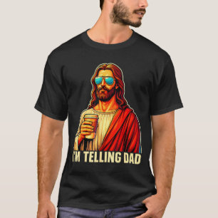 Lustige Dad-Shirt-Erzählung religiös christlich Je T-Shirt