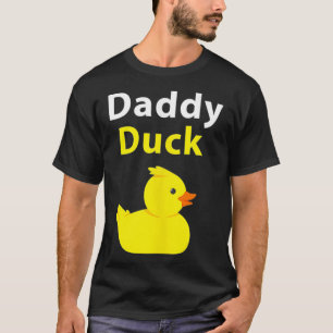 Lustige Daddy-Ente Gummiente  T-Shirt